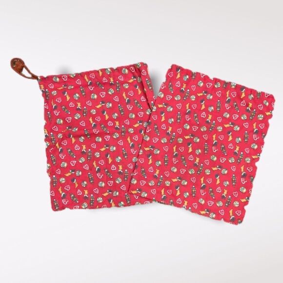 vintage | Christmas Drawstring Bags - Picture 1 of 6